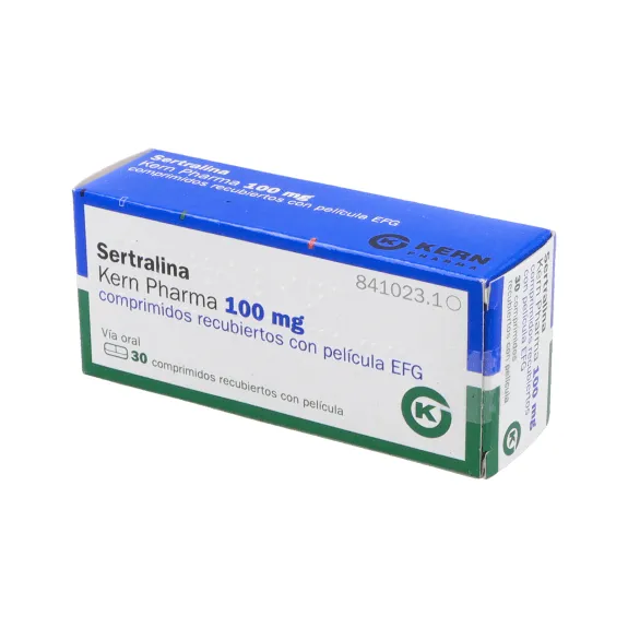 Sertraline Kern Pharma 100 mg film-coated tablets EFG tablets, film-coated