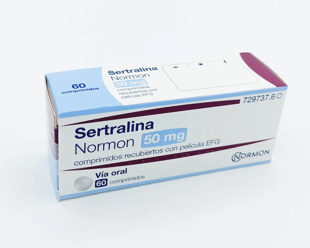 Sertraline Normon 50 mg film-coated tablets EFG tablets, film-coated