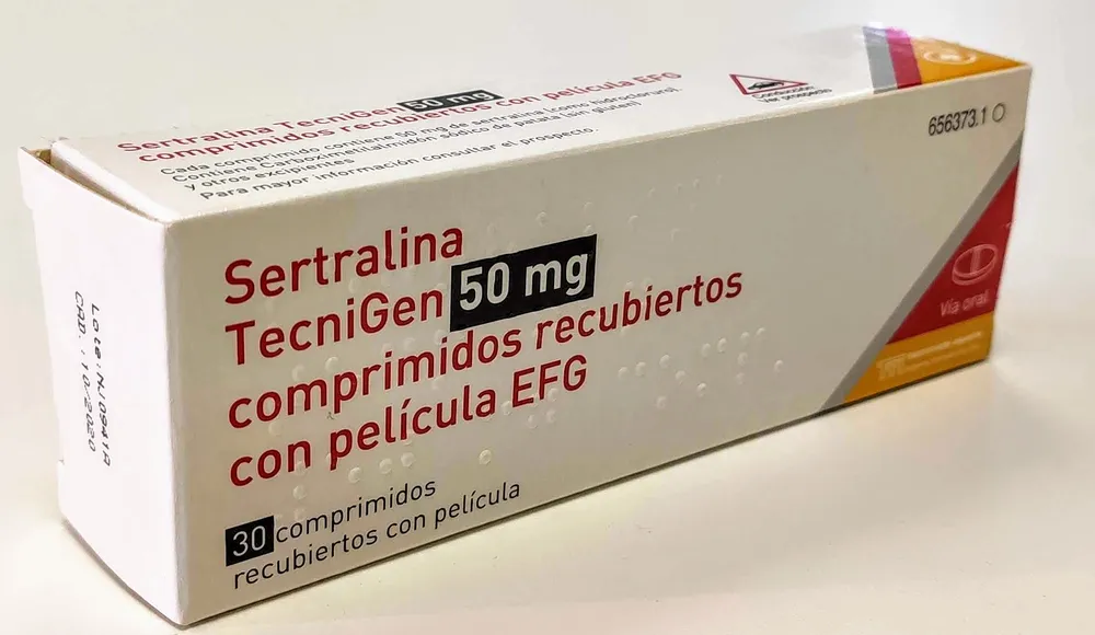Sertralina Tecnigen 50 mg compresse rivestite con film EFG compresse, rivestite con film