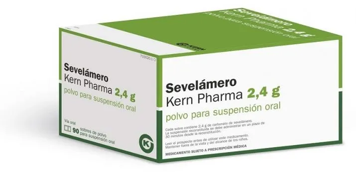 Sevelamero ratiopharm 2,4 g polvere per sospensione orale polvere per preparazione di sospensione orale