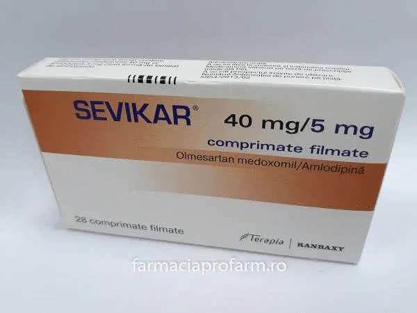 Sevikar 40 mg/5 mg compresse rivestite con film compresse, rivestite con film