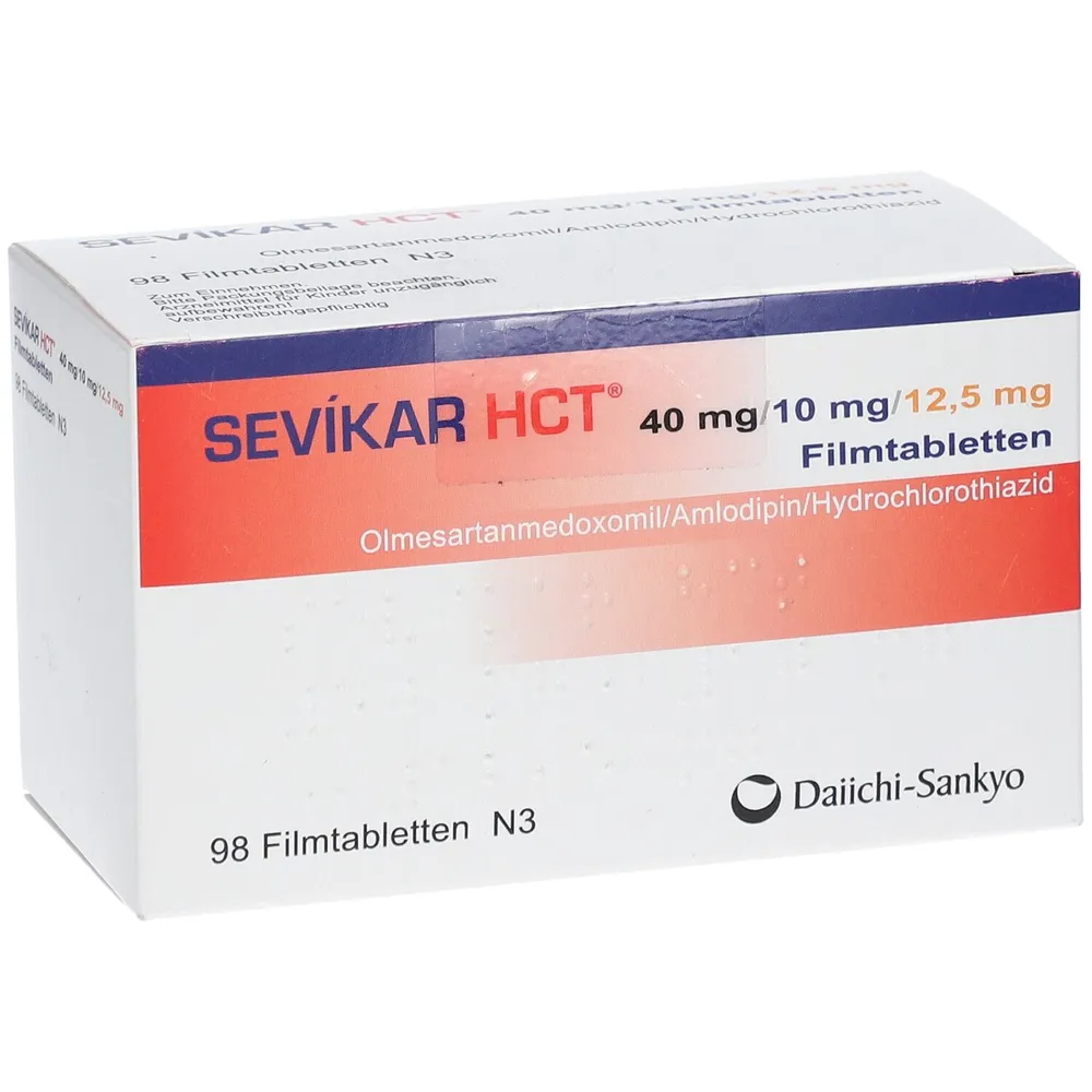 Sevikar HCT 40 mg/10 mg/12.5 mg film-coated tablets tablets, film-coated