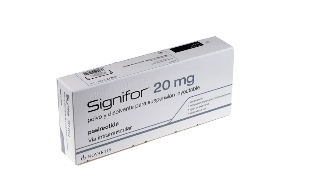 Signifor 20 mg polvere e solvente per sospensione iniettabile polvere e solvente per sospensione iniettabile