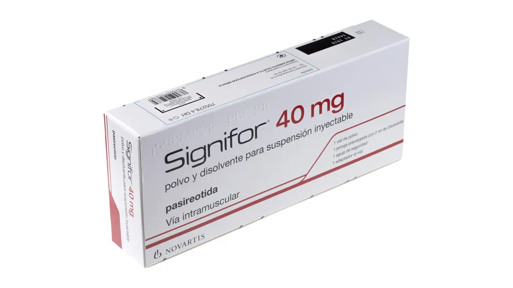 Signifor 40 mg polvere e solvente per sospensione iniettabile polvere e solvente per sospensione iniettabile