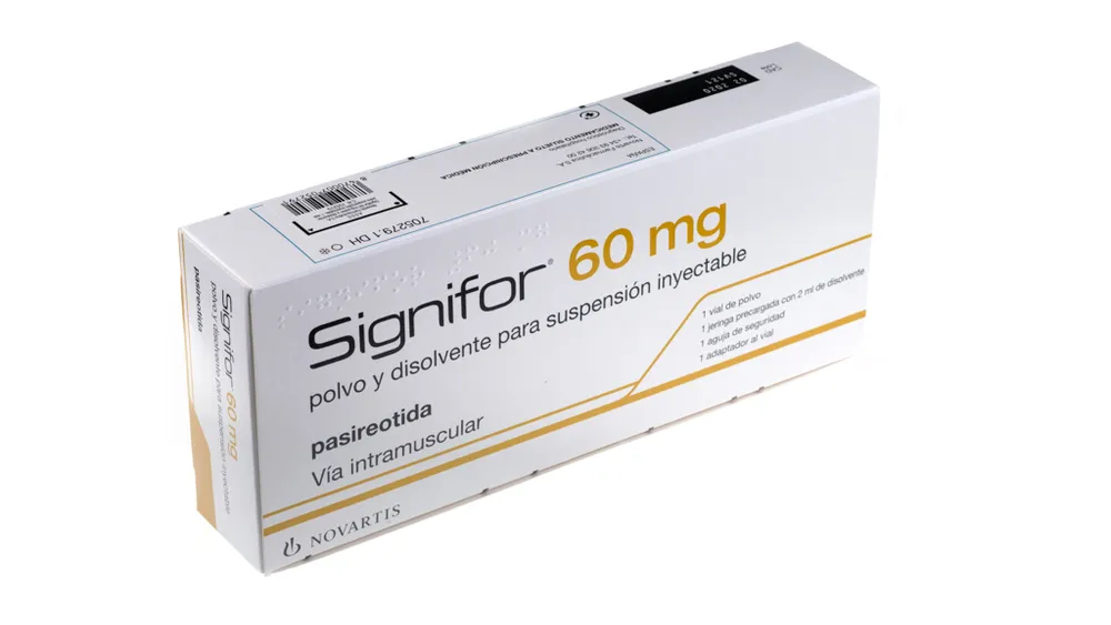Signifor 60 mg powder and solvent for injection suspension powder and solvent for injectable suspension