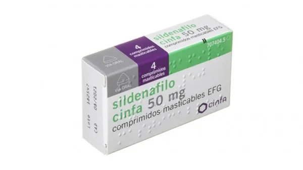 Sildenafil Alter 50 mg compresse masticabili EFG compresse, masticabili