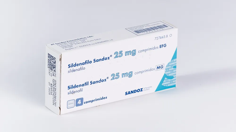 Sildenafil Sandoz 25 mg compresse EFG compresse