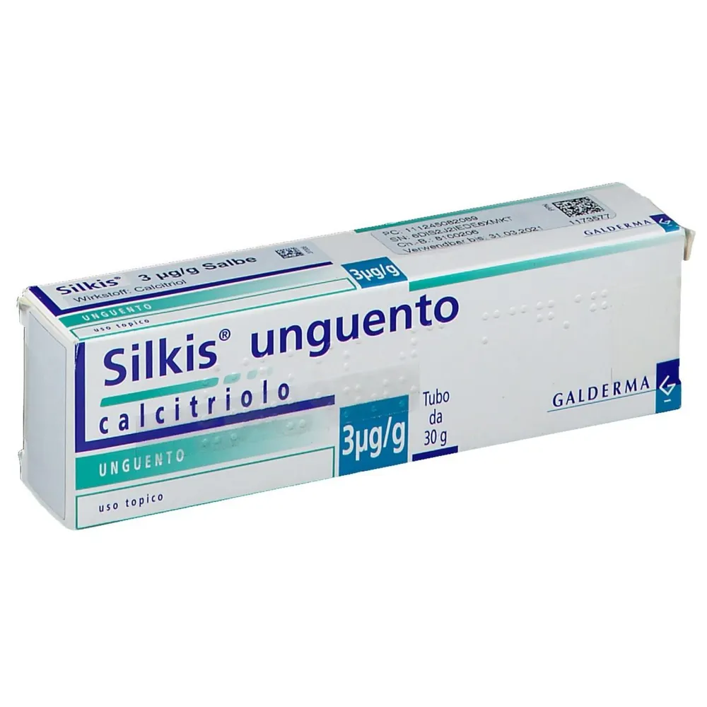 Silks 3 micrograms/g ointment ointment