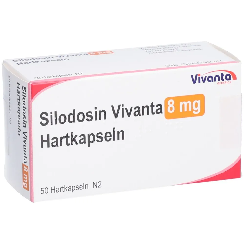 Silodosin Vivanta 8 mg hard capsules EFG capsules, hard