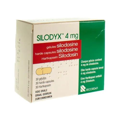 Silodyx 4 mg hard capsules capsules, hard