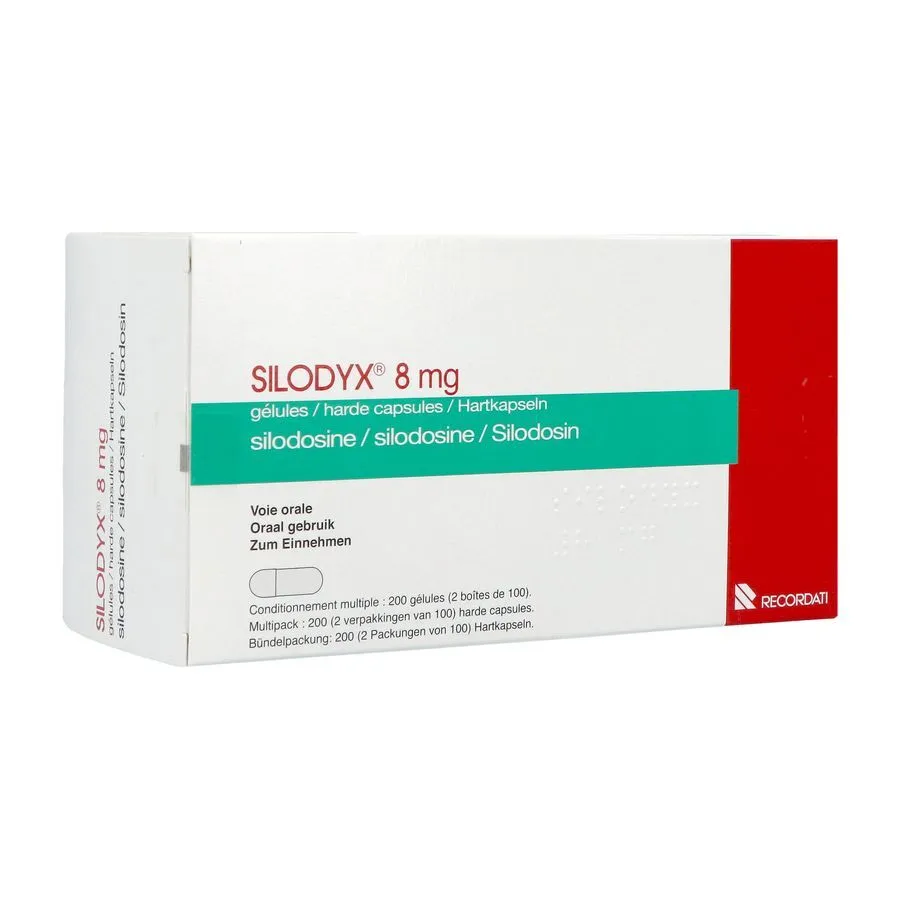 Silodyx 8 mg capsule rigide capsule, rigide