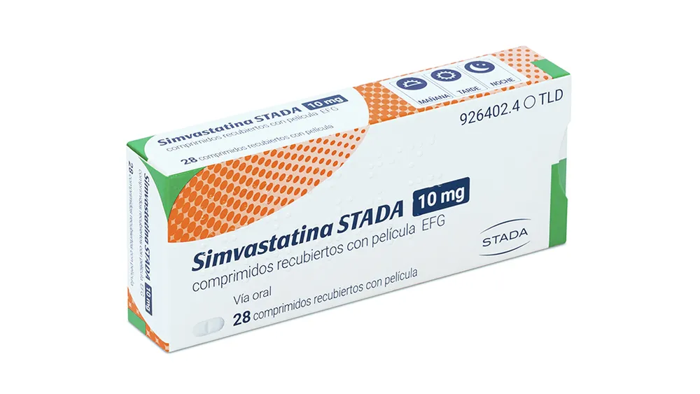 Simvastatina Stada 10 mg compresse rivestite con film EFG compresse, rivestite con film