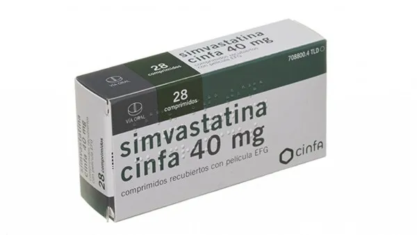 Simvastatin Viatris 40 mg film-coated tablets EFG tablets, film-coated