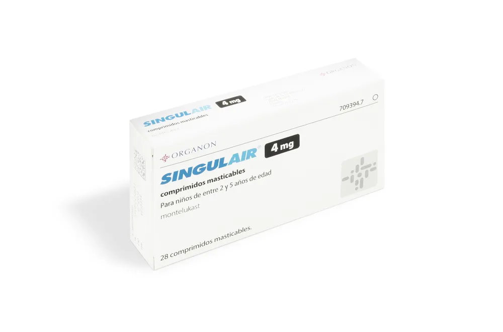 Singulair 4 mg chewable tablets tablets, chewable