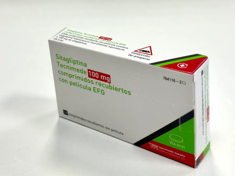 Sitagliptin Grindex 100 mg film-coated tablets EFG tablets, film-coated