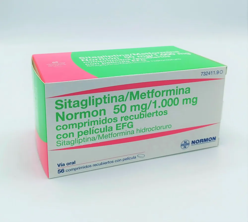 Sitagliptina/metformina Alter 50 mg/1000 mg compresse rivestite con film EFG compresse, rivestite con film