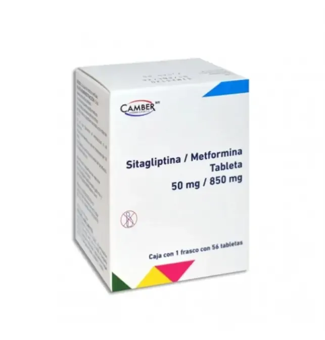 Sitagliptina/metformina Aurovitas Spain 50 mg/850 mg compresse rivestite con film EFG compresse, rivestite con film