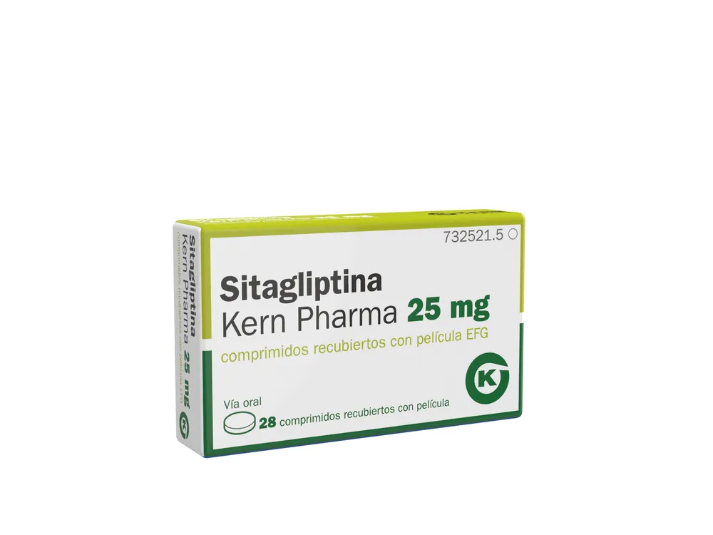 Sitagliptin Pensa 25 mg film-coated tablets EFG tablets, film-coated