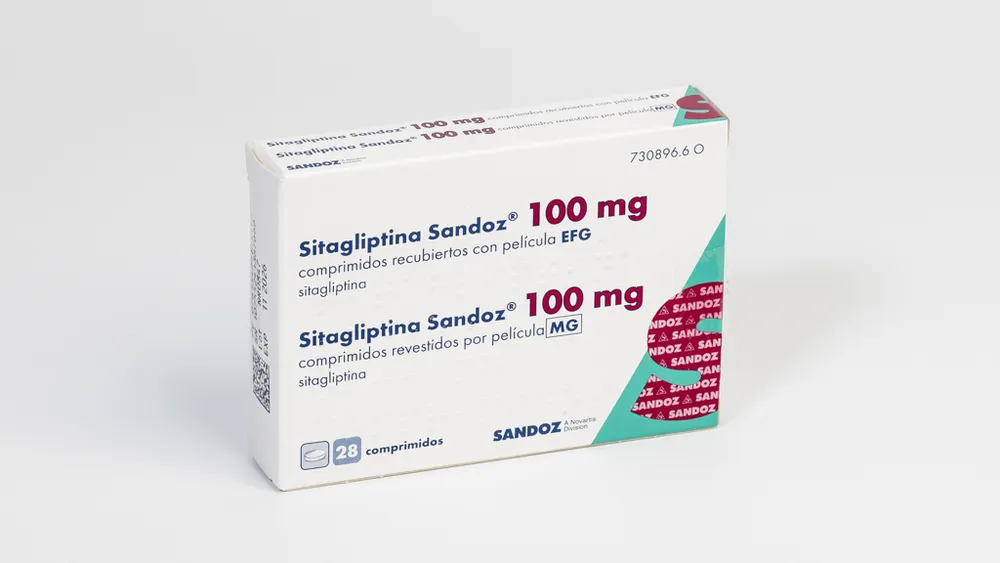 Sitagliptin Sandoz 100 mg film-coated tablets EFG tablets, film-coated