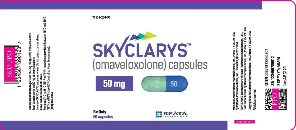 SkyClarys 50 mg hard capsules capsules, hard