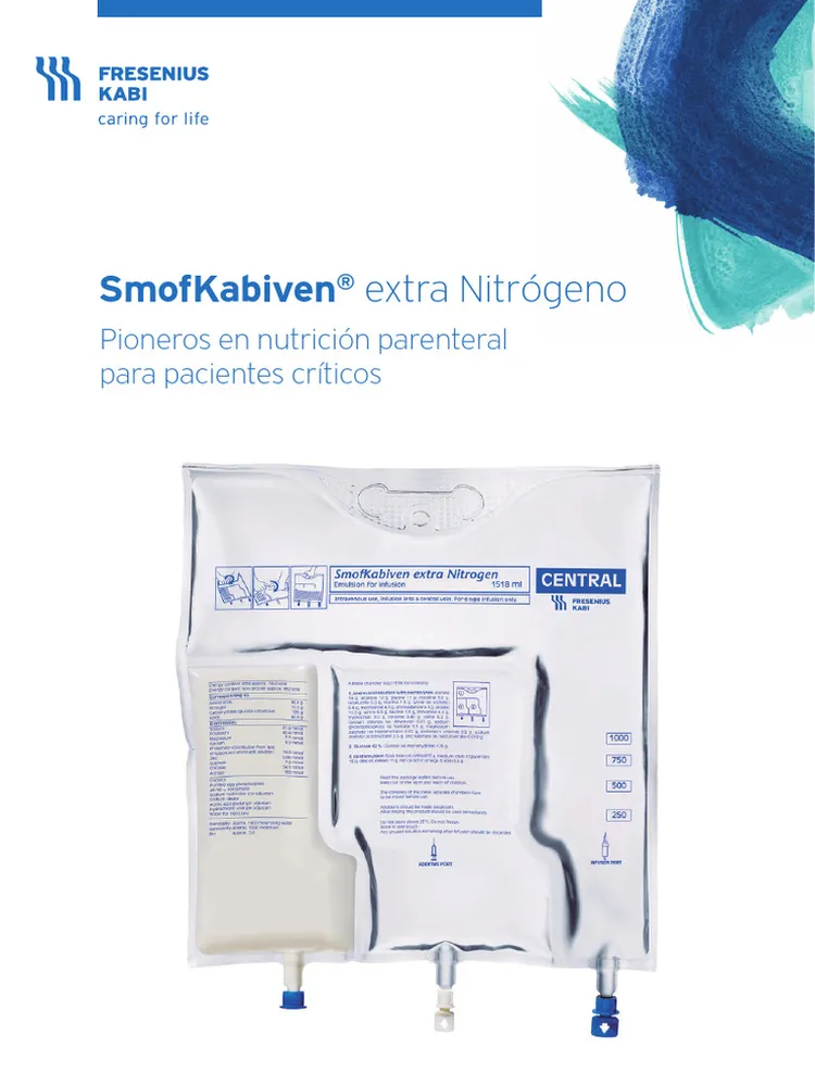 SMOFKabiven Extra Nitrogen emulsion for infusion emulsion for injection