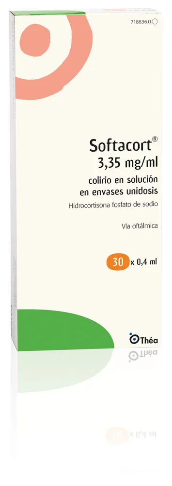 Softacort 3.35 mg/ml eye drops solution in single-dose containers solution, ophthalmic in single-dose container