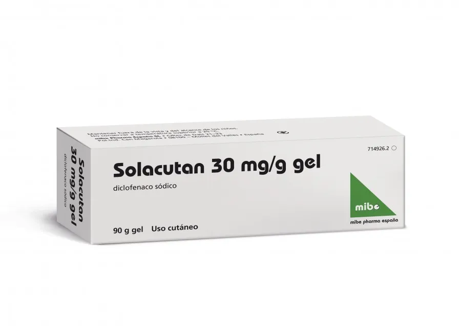 Solacutan 30 mg/g gel gel