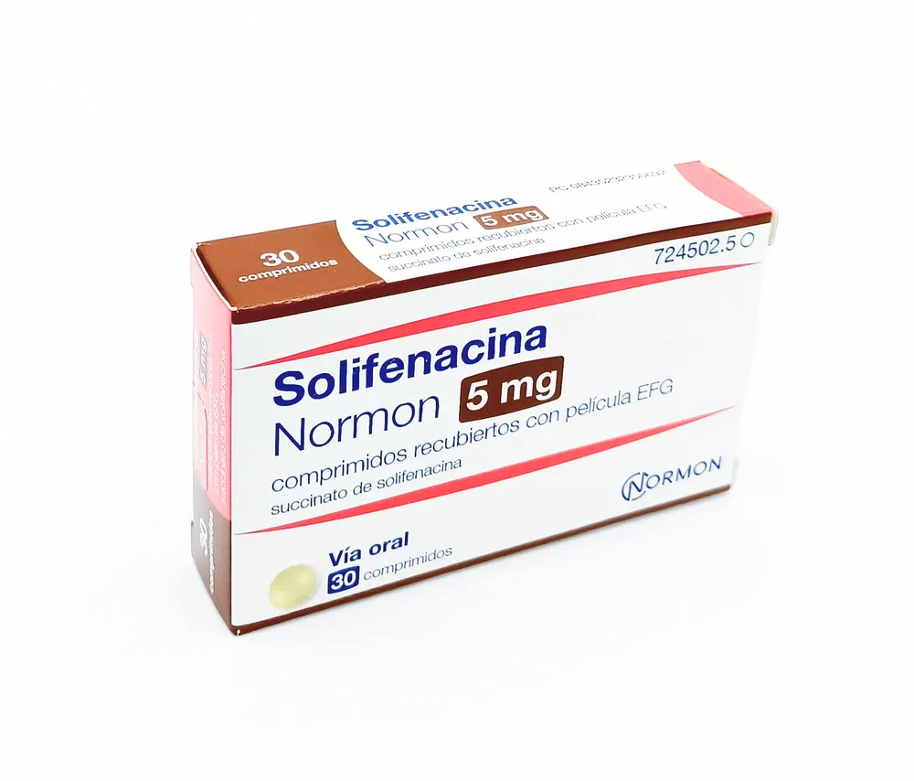 Solifenacin Normon 5 mg film-coated tablets EFG tablets, film-coated
