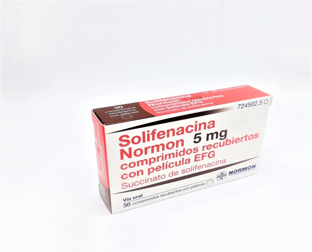 Solifenacin Pensa 5 mg film-coated tablets EFG tablets, film-coated