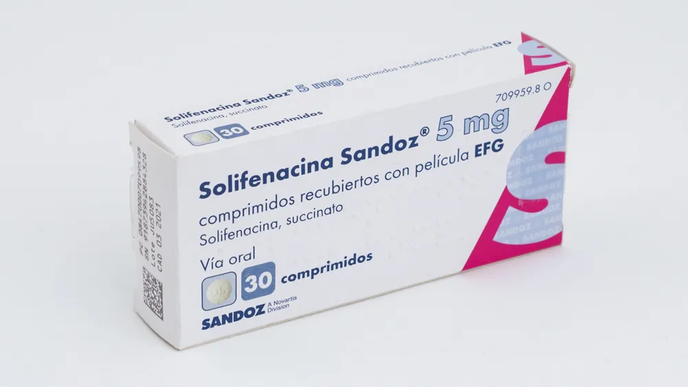 Solifenacin Sandoz 5 mg film-coated tablets EFG tablets, film-coated