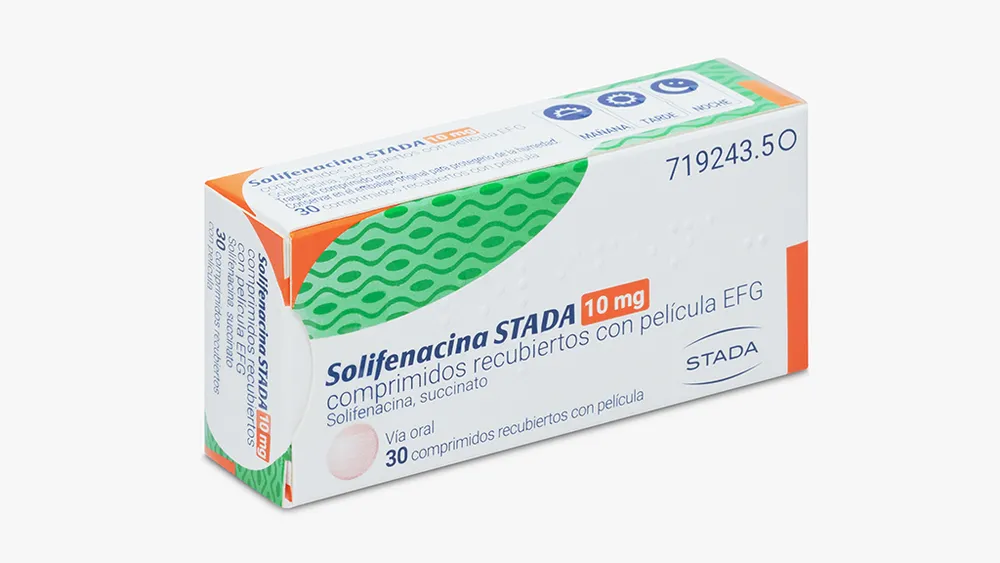 Solifenacin STADA 10 mg film-coated tablets EFG tablets, film-coated