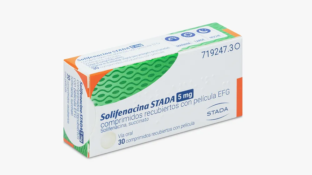 Solifenacin STADA 5 mg film-coated tablets EFG tablets, film-coated