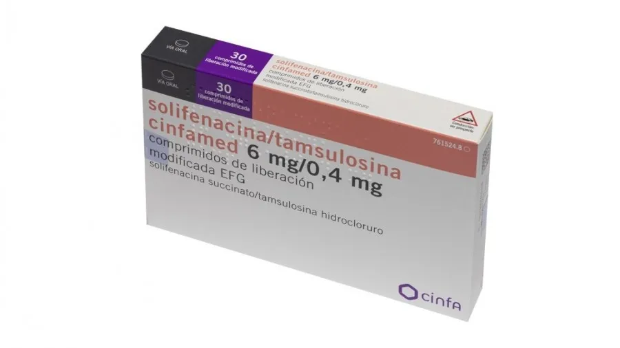 Solifenacina/tamsulosina Pensà 6 mg/0,4 mg compresse a rilascio modificato EFG compresse, a rilascio modificato