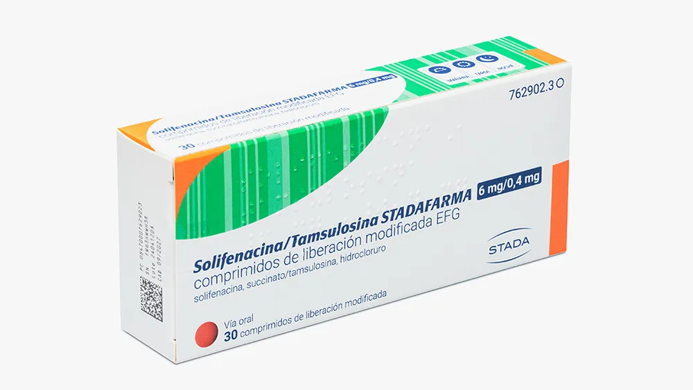 Solifenacina/tamsulosina Stadapharma 6 mg/0,4 mg compresse a rilascio modificato EFG compresse, a rilascio modificato