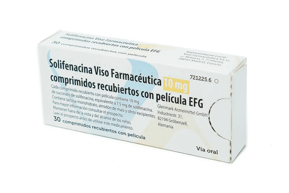SOLIFENACINA VISO FARMACEUTICA 10 MG COMPRIMIDOS RECUBIERTOS CON PELICULA EFG COMPRIMIDO RECUBIERTO CON PELÍCULA