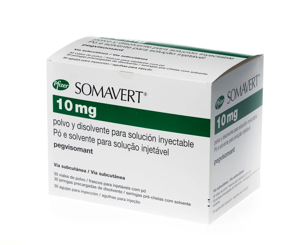 Somavert 10 mg polvere e solvente per soluzione iniettabile polvere e solvente per soluzione per iniezione