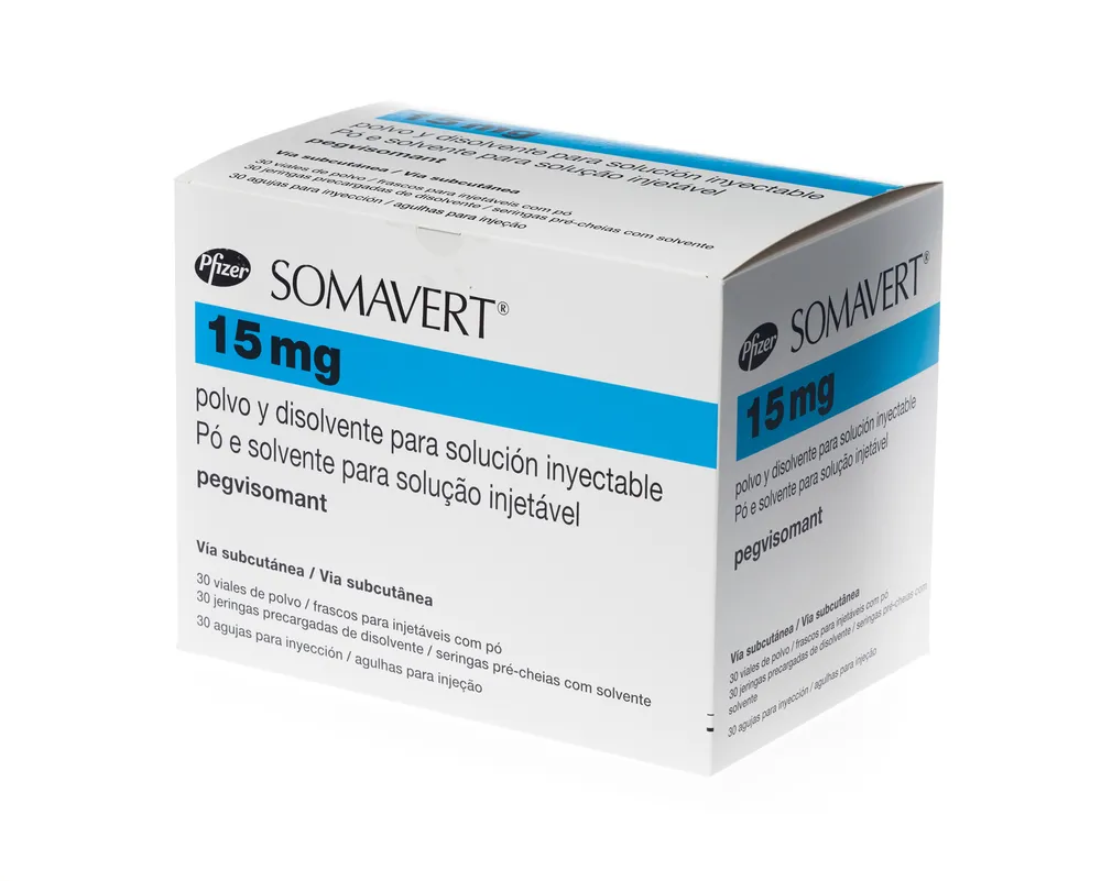 Somavert 15 mg powder and solvent for solution for injection powder and solvent for solution for injection