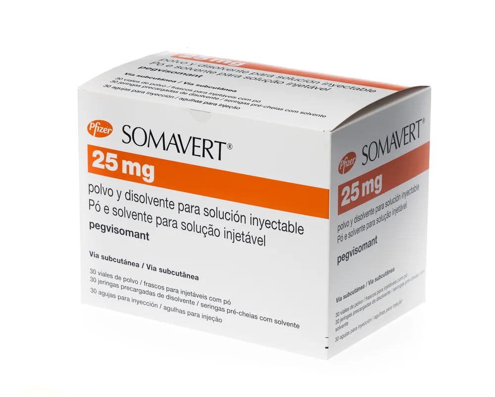 Somavert 25 mg polvere e solvente per soluzione iniettabile polvere e solvente per soluzione per iniezione