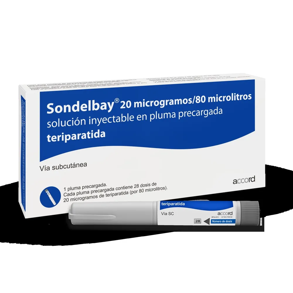 Sondelbay 20 micrograms/80 microliters solution for injection in pre-filled pen solution for injection in pre-filled pen