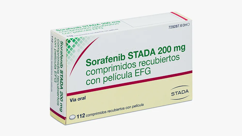 Sorafenib Stada 200 mg compresse rivestite con film EFG compresse, rivestite con film