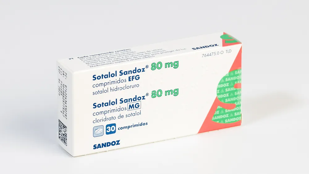Sotalol Sandoz 80 mg tablets EFG tablets