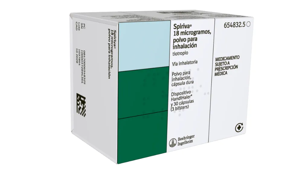 Spiriva 18 micrograms inhalation powder powder for inhalation
