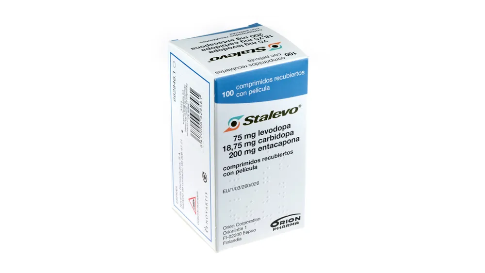 STALEVO 75 mg/18,75 mg/200 mg COMPRIMIDOS RECUBIERTOS CON PELICULA COMPRIMIDO RECUBIERTO CON PELÍCULA