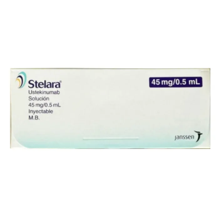 STELARA 45 MG SOLUCION INYECTABLE EN PLUMA PRECARGADA SOLUCIÓN INYECTABLE EN PLUMA PRECARGADA