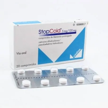 Stopcold 5 mg/120 mg prolonged-release tablets tablets, prolonged-release
