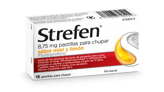 Strefen 8.75 mg lozenges honey and lemon flavour lozenges, for sucking