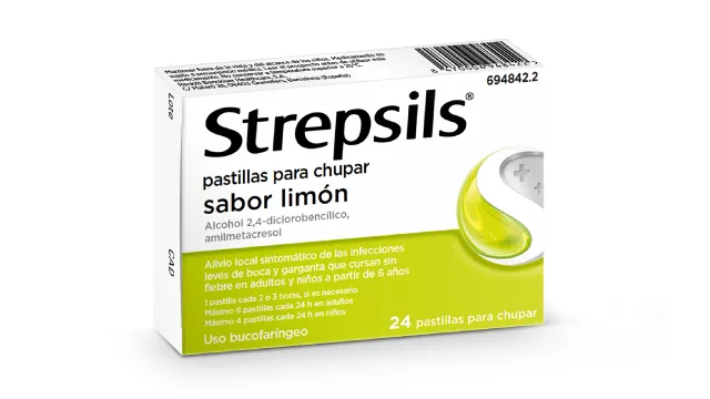 Strepsils lozenges lemon flavour lozenges, for sucking
