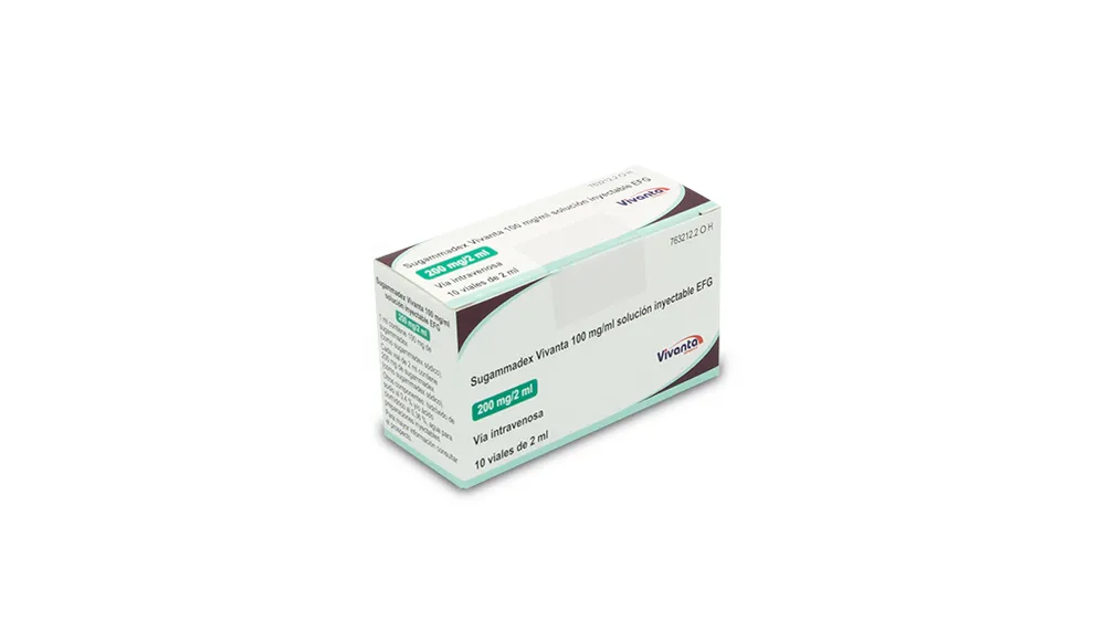 Sugammadex Vivanta 100 mg/ml solution for injection EFG solution for injection