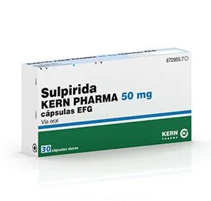 Sulpiride Kern Pharma 50 mg capsule EFG capsule, rigide