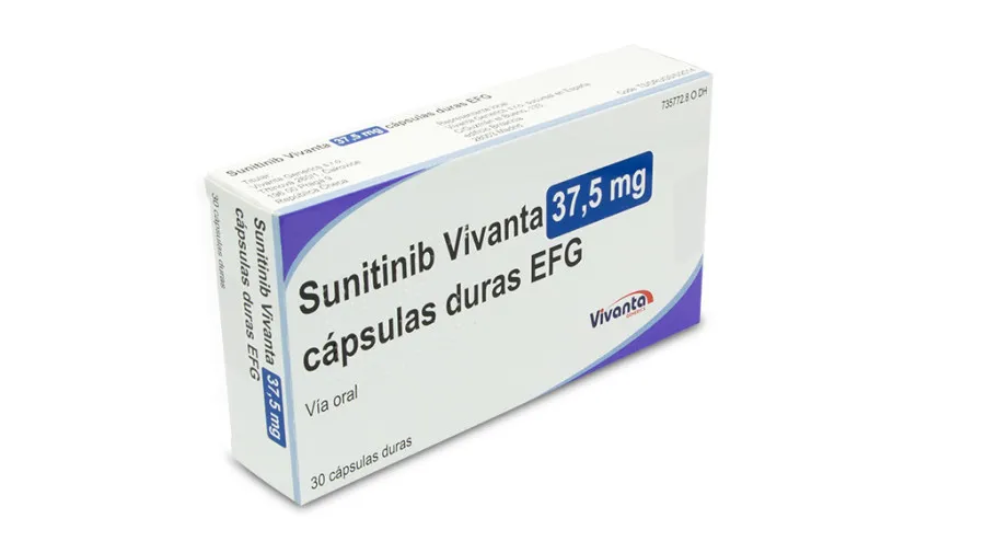 Sunitinib Accord 37.5 mg hard capsules EFG capsules, hard